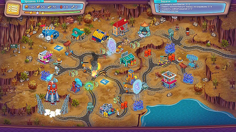 Отважные Спасатели. Свет. Камера. Космос - Скриншот 3