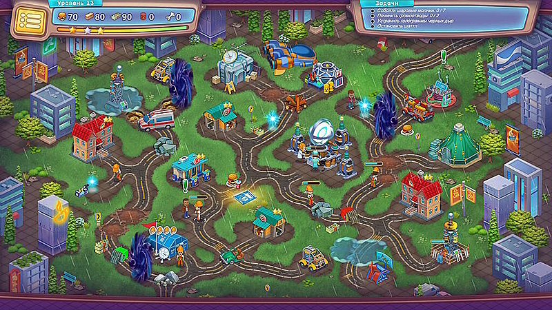 Отважные Спасатели. Свет. Камера. Космос - Скриншот 4