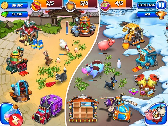 Веселая ферма. Остров безумного медведя - Скриншот 1