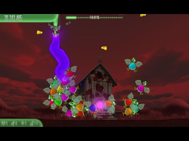 Вторжение кур 5. Темный клюв. Halloween Edition - Скриншот 4