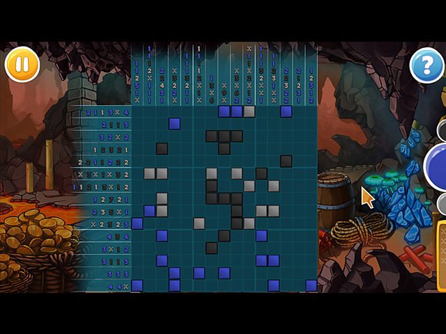 Японские кроссворды. Волчьи истории - Скриншот 2