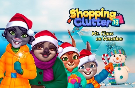 Shopping Clutter 13: Mr. Claus on Vacation