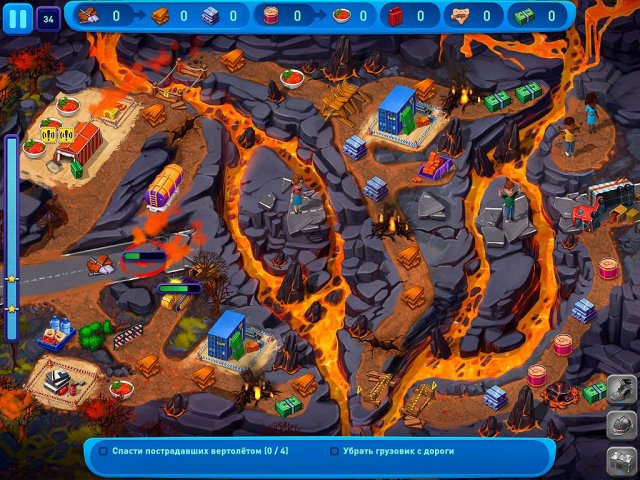 Команда спасателей. Извержение вулкана - Скриншот 7