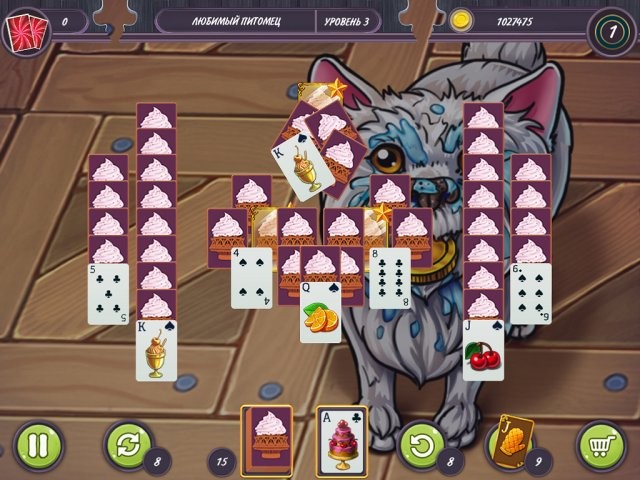 Пасьянс ресторан: Вкусный обед - Скриншот 5