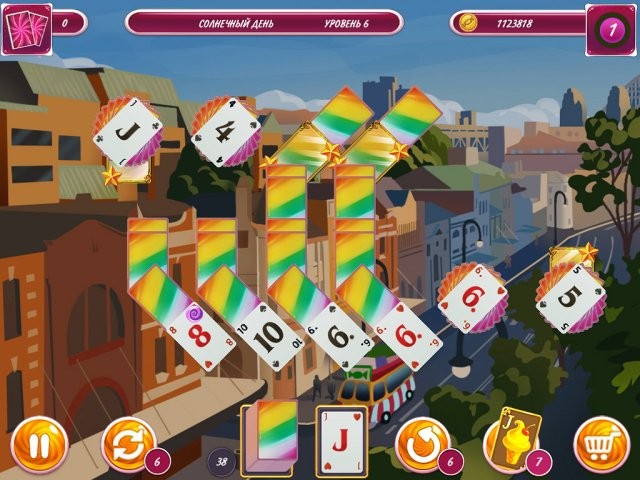 Пасьянс. Сладкий мир - Скриншот 7