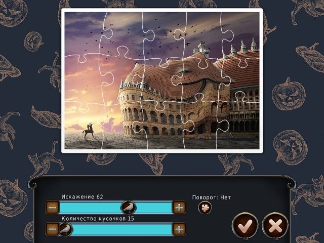 1001 Пазл. Черный ворон - Скриншот 7