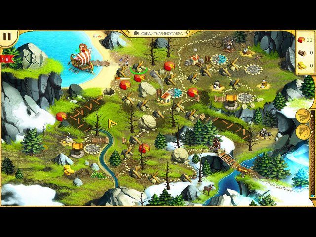 12 подвигов Геракла. Критский бык - Скриншот 7