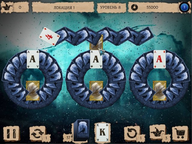 Мистический солитер. Черный ворон 3 - Скриншот 4