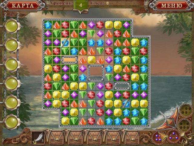 В поисках сокровищ. Приключения пиратов - Скриншот 1