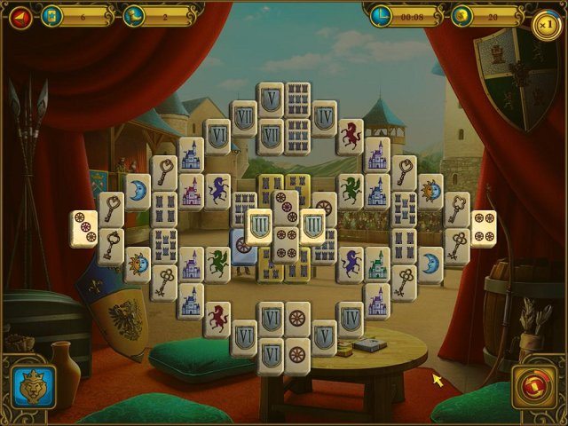 Маджонг. Королевские башни - Скриншот 1