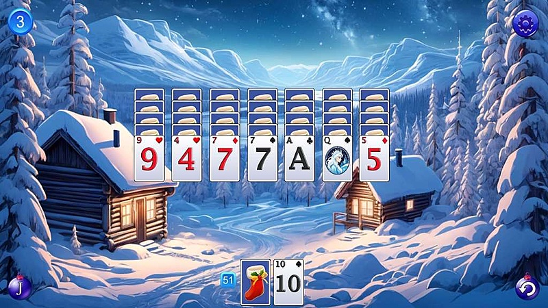 Зимний Пасьянс 2 - Скриншот 3