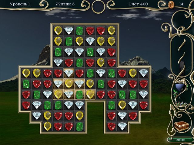 Джевел матч 3 - Скриншот 7