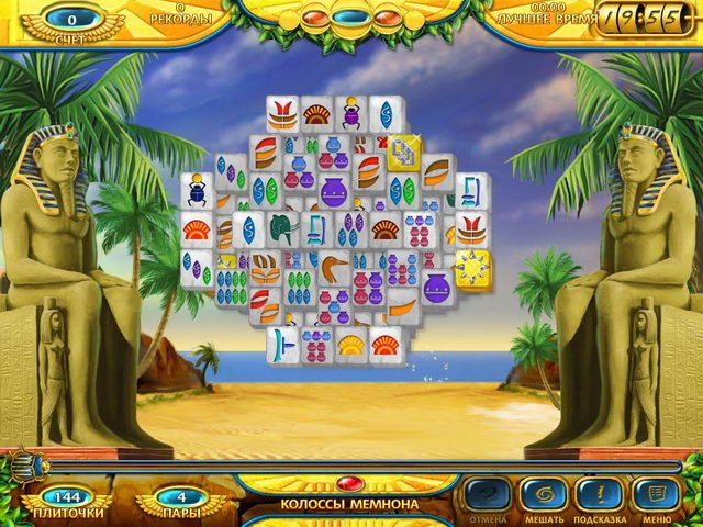 Маджонг. Древний Египет - Скриншот 6