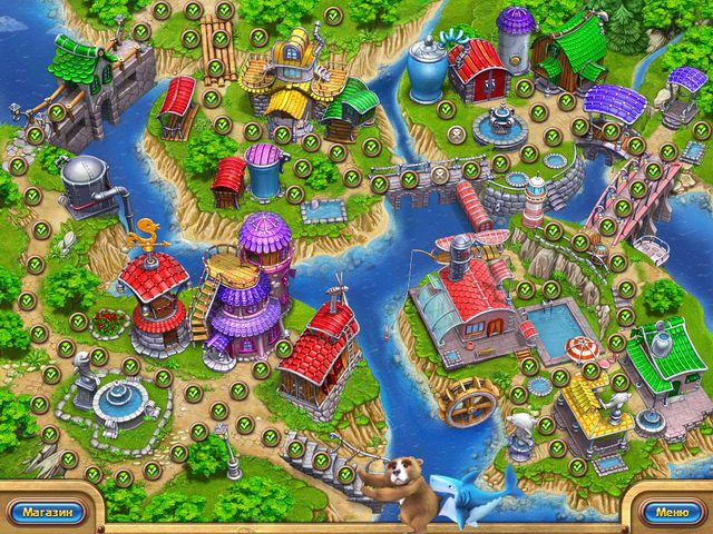 Веселая ферма. Рыбный день - Скриншот 4