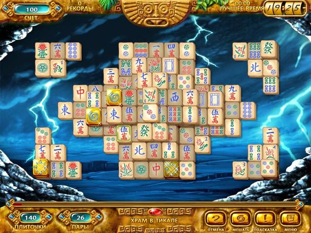 Маджонг. Золото майя - Скриншот 3