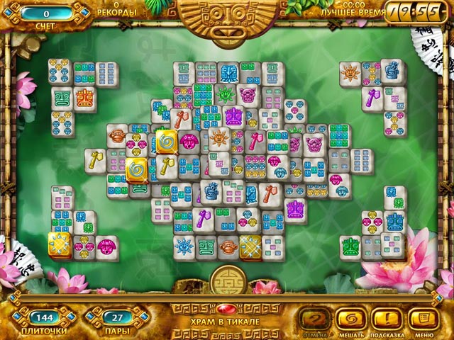 Маджонг. Золото майя - Скриншот 4