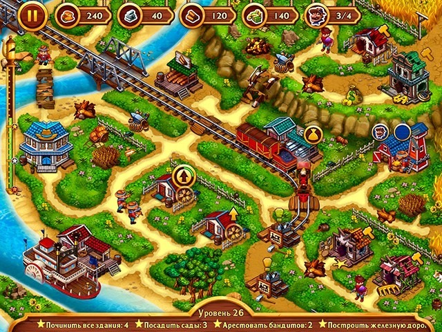 Золотые рельсы. Истории Дикого Запада - Скриншот 1